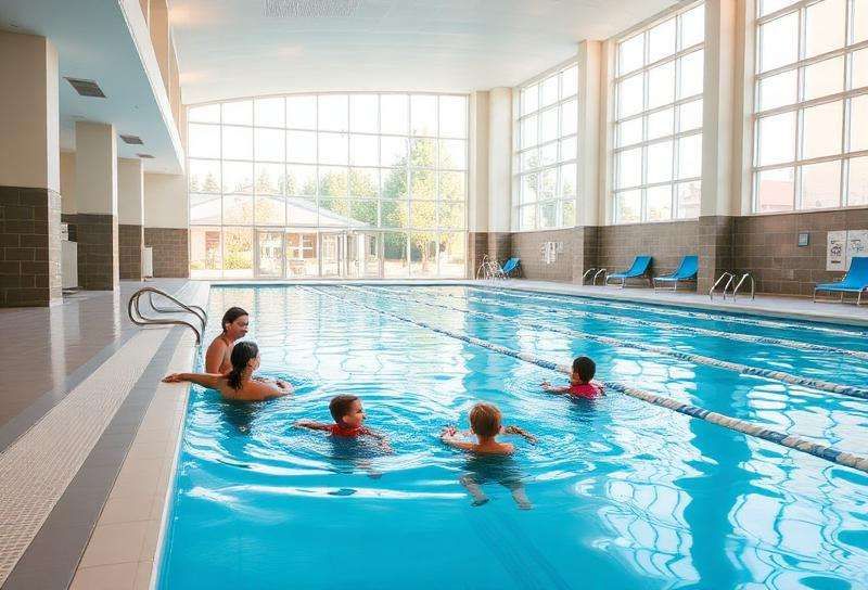 Bazén Wellness centrum Krupina – kurzy plávania pre deti Húsatká